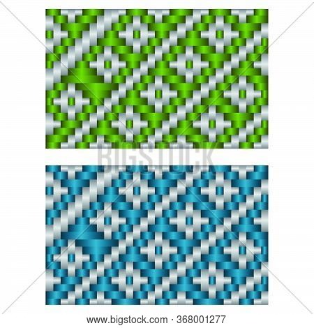 Beautiful Decorative Ethnic Woven (anyaman) Background Texture 14