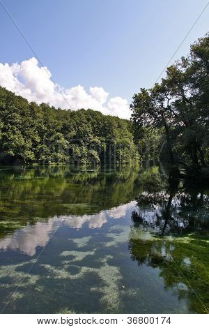 Black Drim River in Macedonia