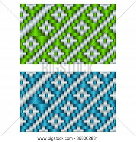 Beautiful Decorative Ethnic Woven (anyaman) Background Texture 14