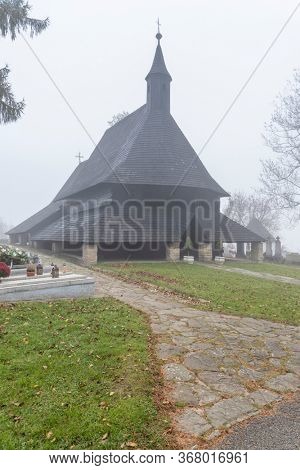 UNESCO monument Church of All Saints in Tvrdosin, Slovakia