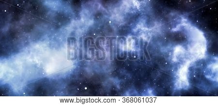 Galaxy night sky artistic background, texture. Very high resulution, good for prints and wallpaper. 3D illustration
