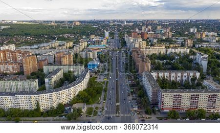 Rostov-on-don, Russia, May 24, 2020: Rostov-on-don Aerial View. Panorama Of The City Of Rostov On Do