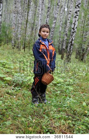 Boy With A Basket