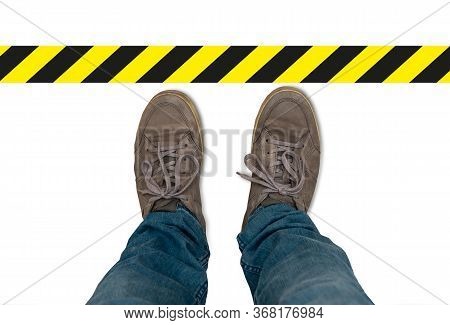 Social Distancing Concept - Keep A Safe Distance