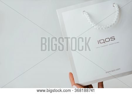 Heating Tobacco System Iqos, Iqos Tobacco Product Technologies. Bag.