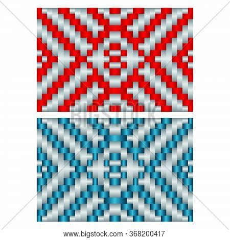 Beautiful Decorative Ethnic Woven (anyaman) Background Texture 15