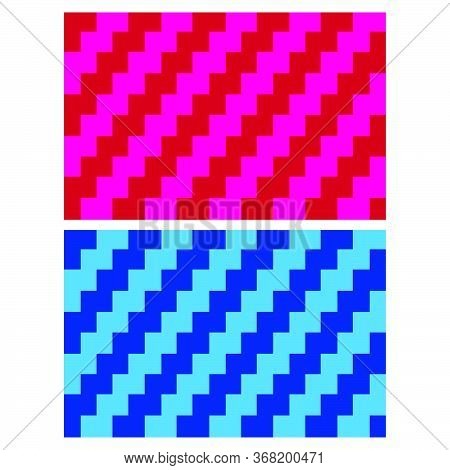 Flat Colorful Beautiful Decorative Ethnic Woven (anyaman) Background Texture 13