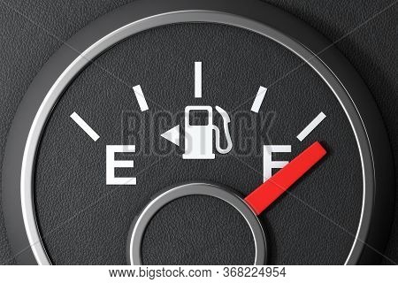 Fuel Dashboard Gauge Image & Photo (Free Trial) | Bigstock