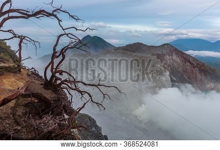 Mount Ijen - A Volcano With Natural Sulphur Gas