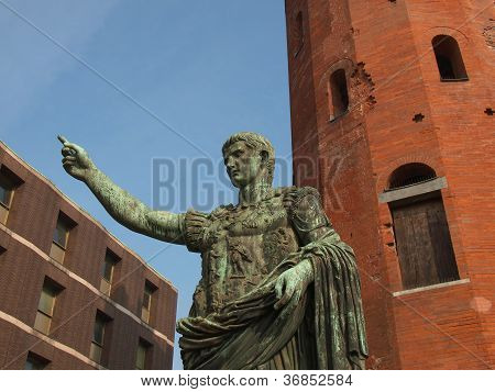 Caesar Augustus statue