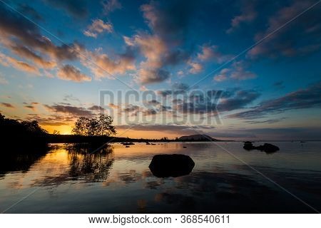 Sunset On Mot Island Phuquoc