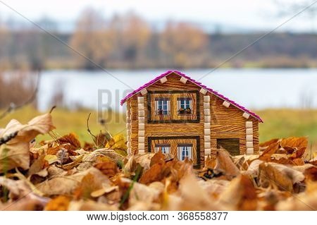 House On The River. Cozy Dwelling In Nature