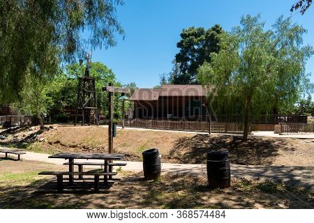 Old Poway Park And Village, Poway, California. Usa. April 18th, 2020. April 18th, 2020