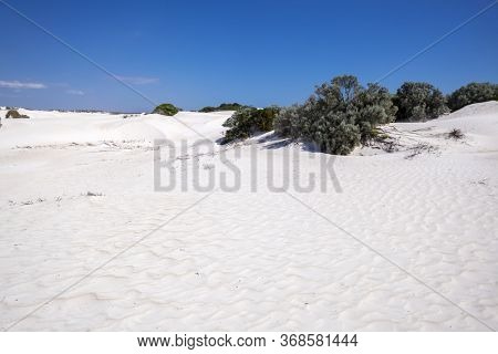 An image of white dune sand scenery western Australia