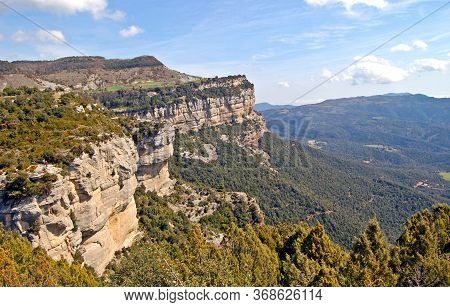 Landscapes Of Tavertet, In Barcelona Catalonia Spain Europe