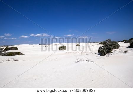 An image of white dune sand scenery western Australia