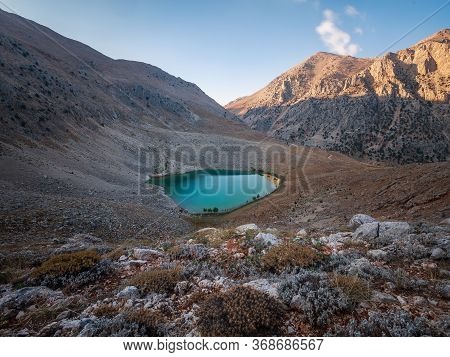 Gorgeous Green Lake At 2000 Mt In Antalya / Turkey