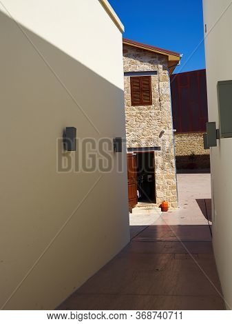 The Renovated Area Of The Old City Of As Part Of 2017 European Capital Of Culture (ktima) Paphos Cyp