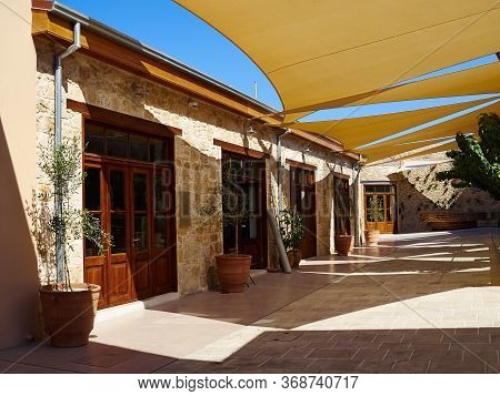 The Renovated Area Of The Old City Of As Part Of 2017 European Capital Of Culture (ktima) Paphos Cyp