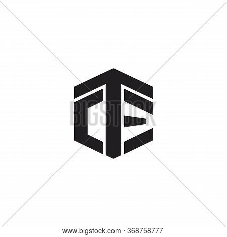Cte Logo Vector Symbol Design Template, Typography, Vector
