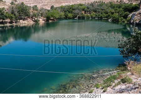 Beautiful Halfeti Lake In Gaziantep In Turkey