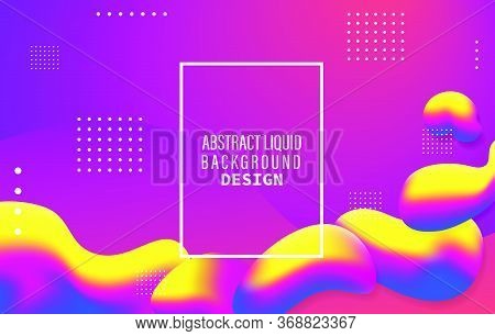 Abstract Liquid Background