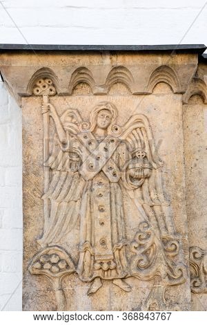 An Element Of The Decoration Of The Facade Of The Temple On The Territory Of The Marfo-maria Abode O
