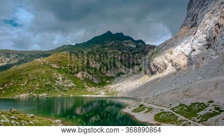 A Cloudy Summer Day In The Carnic Alps In Friuli Venezia-giulia, Italy