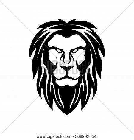 Lion Head Mascot Logo Vector &amp; Photo (Free Trial) | Bigstock
