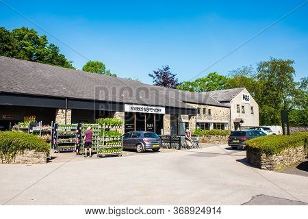 Kendal Uk 28 May 2020 The Outside Of Marks And Spencers Kendal Cumbria