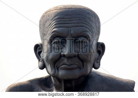 Prachuap Khiri Khan Thailand January 31 2019 The Statue Of Luang Pu Thuat At Huay Mongkol Temple Hua