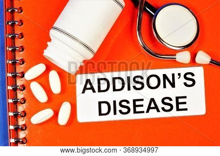 Addison's Disease-an Inscription Of The Text Of The Diagnosis Of The Disease In The Form In The Medi