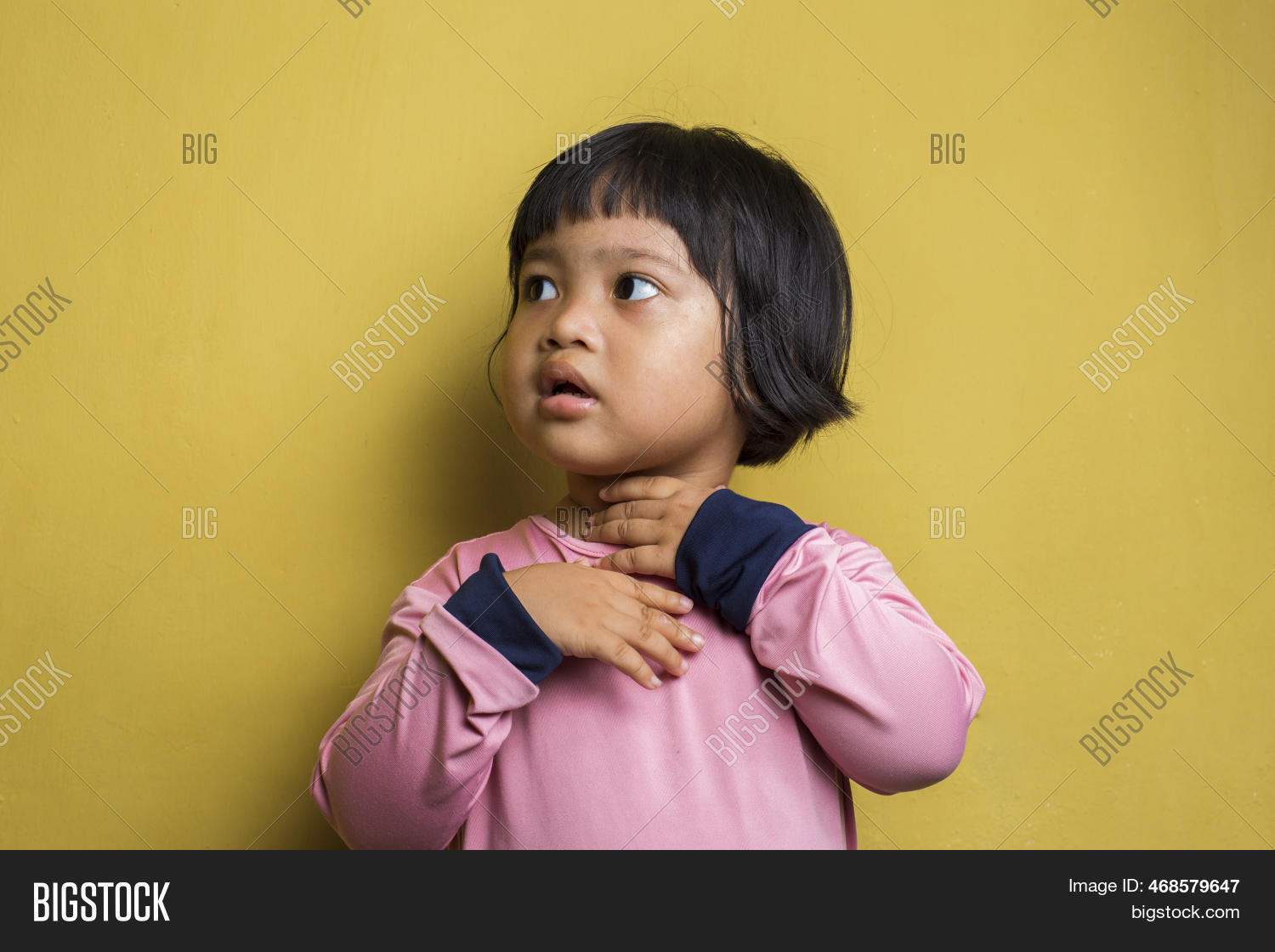 Asian Little Girl Sore Image & Photo (Free Trial) Bigstock
