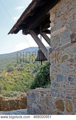 Pedoulas, Cyprus - 5 September 2022: Archangelos Michael (archangel Michael) Church, Which Is A Unes