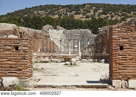 Ephesus Archaeological Site. St. Mary Church. Roman Empire. Turkey