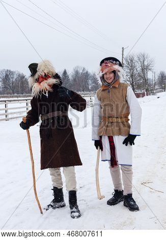 Malanka Or Generous Evening Is Ukrainian National And Church Holiday