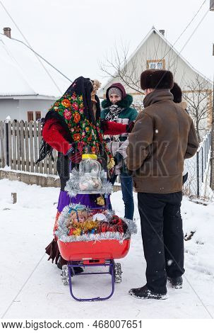 Malanka Or Generous Evening Is Ukrainian National And Church Holiday