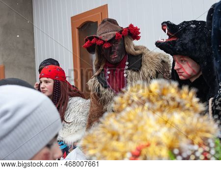 Malanka Or Generous Evening Is Ukrainian National And Church Holiday