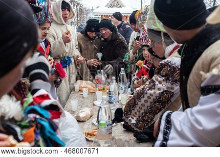 Malanka Or Generous Evening Is Ukrainian National And Church Holiday