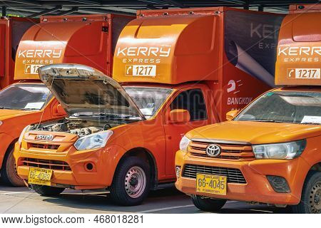 Kanchanaburi, Thailand - December 12, 2022: Checking Or Inspection And Maintenance According To The 