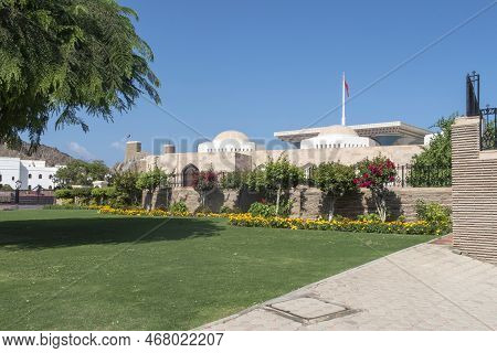 Royal Al Alam Palace In Muscat In Oman In Middle East