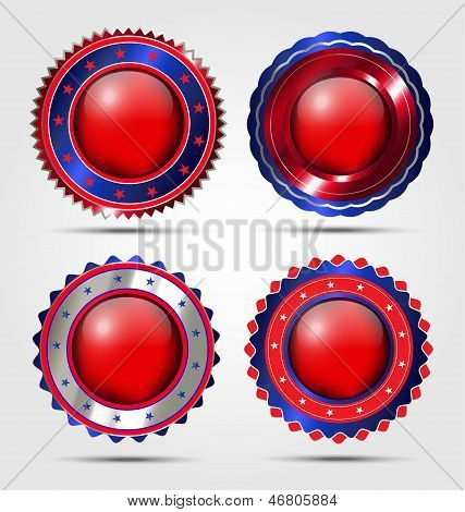 Collezione di lusso mercato adesivo/etichetta/emblema