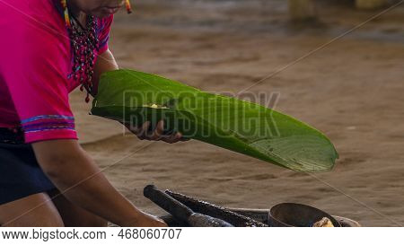 Demonstration Of How Indigenous People Make Chicha