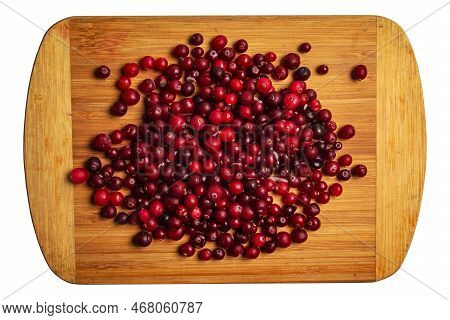 Fresh Cranberries Or Oxycoccus. Cranberries Are Rich In Vitamins And Minerals. Berries Are Used In M