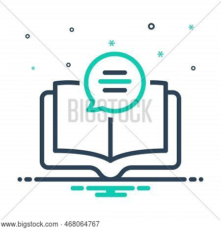 Mix Icon For Topic Theme Lesson Subject Topic Book Chapter Message