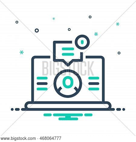 Mix Icon For Respond Response Reaction Reply-to Repercussion Communication Answer Message