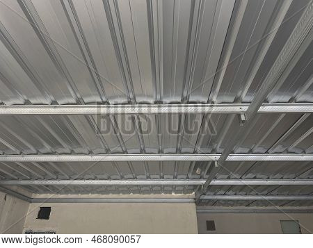 Galvalume Roof. The Roof Is Made Of Mild Steel Coated With Zinc, Aluminum, And Silicon.