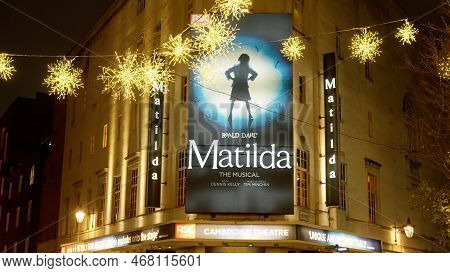 Matilda Musical In London West End - London, United Kingdom - December 20, 2022