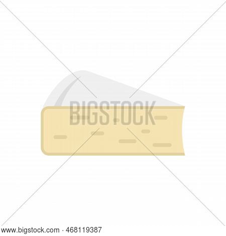 Cheese Soft Icon. Flat Illustration Of Cheese Soft Vector Icon For Web Design Isolated