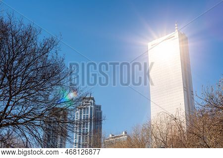 63 Square Building Skyscraper On Yeouido Island In Seoul, South Korea